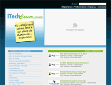 Tablet Screenshot of itechcareer.com